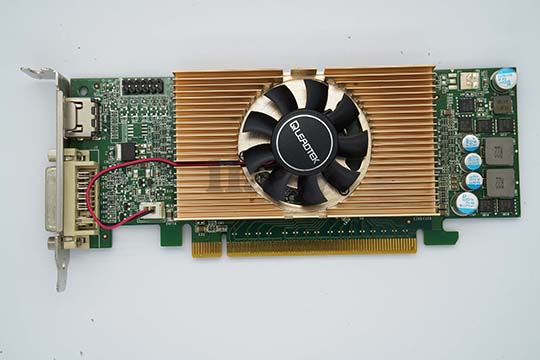 丽台Winfast GT 240 1GB显示卡（nVIDIA GT 240芯片）